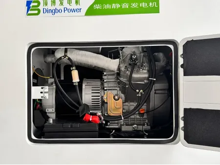 Penjana Diesel Senyap Penyejukan Udara (2 Silinder)