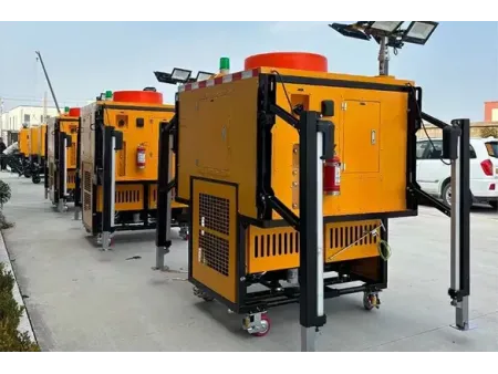 Kabinet Pengaliran Mudah Alih Pemuatan & Penyahmuatan Automatik