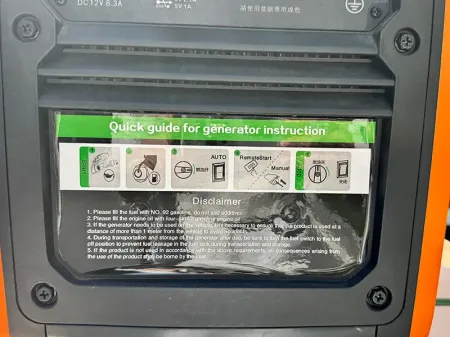 Penjana Inverter Petrol Senyap Mudah Alih