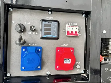 Penjana Petrol Rangka Terbuka Penyejukan Udara (Dwi Silinder)