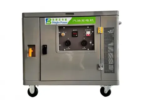 Penjana Petrol Senyap Penyejukan Udara (Satu Silinder)