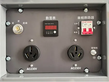 Penjana Petrol Senyap Penyejukan Udara (Satu Silinder)