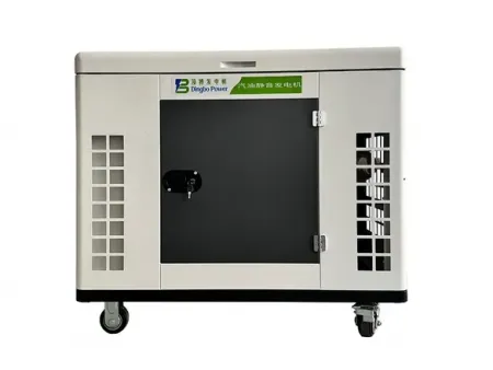 Penjana Petrol Senyap Penyejukan Udara (Dwi Silinder)