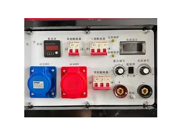 Air-Cooled Petrol KimpalanPenjanas (2 silinder)