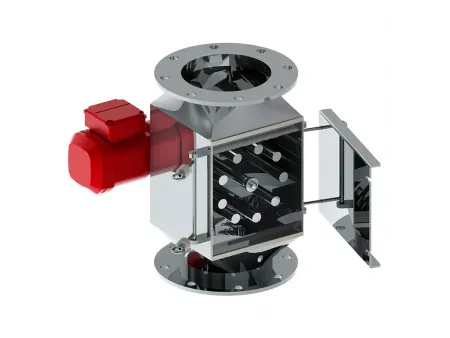 Pemisah Magnetik Berputar Parut