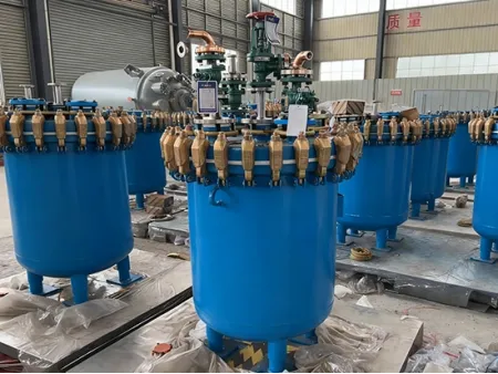 Tangki Penyimpanan Berlapis Kaca Jenis Terbuka, Menegak