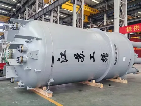 Tangki Penyimpanan Berlapis Kaca Jenis Tertutup, Menegak