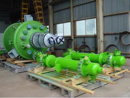 Penukar Haba Berlapis Kaca Jenis Shell dan Tiub