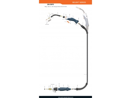 SN 15FE，MIG/MAG焊槍