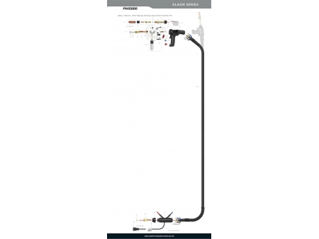 PW5000，MIG/MAG焊槍