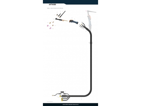 MTW30，氬弧焊槍